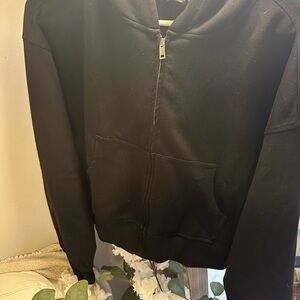 Dynamite Black ZipUp Hoodie